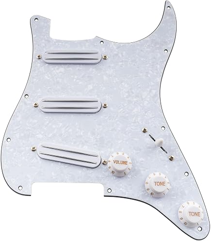 Amazon | Fender フェンダー ◇ Pre-Wired Strat Pickguard, Tex-Mex